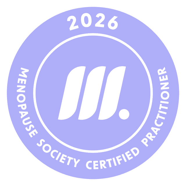 2026 Menopause Society Certified Practitioner badge